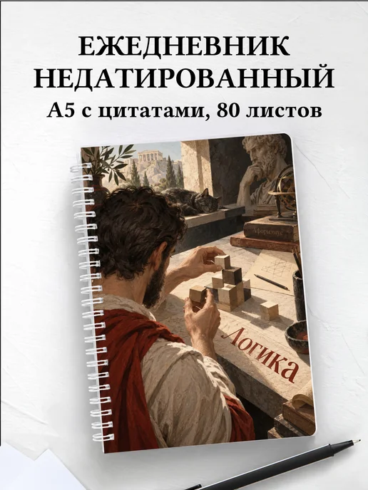 Ежедневник недатированный Логика