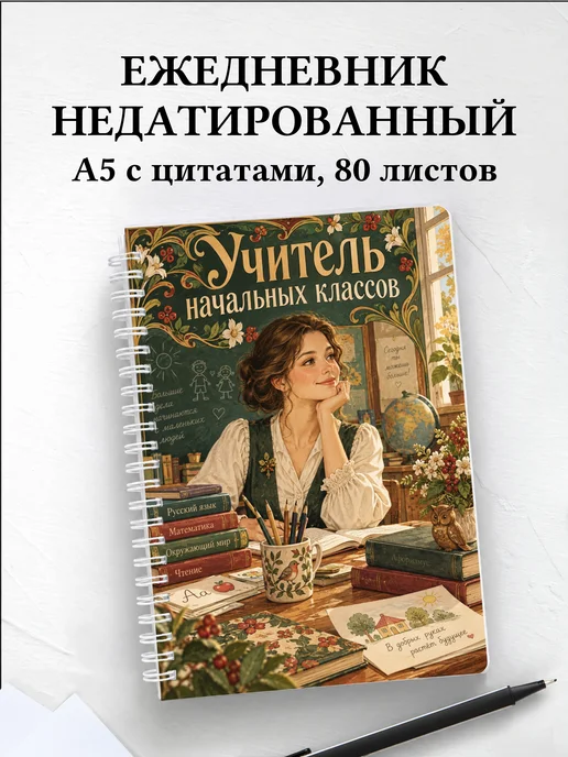 Ежедневник недатированный учителя начальных классов