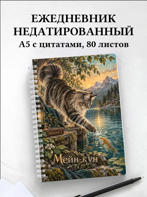Ежедневник недатированный Мейн-кун