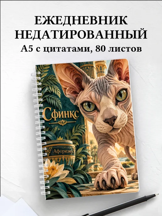Ежедневник недатированный Сфинкс
