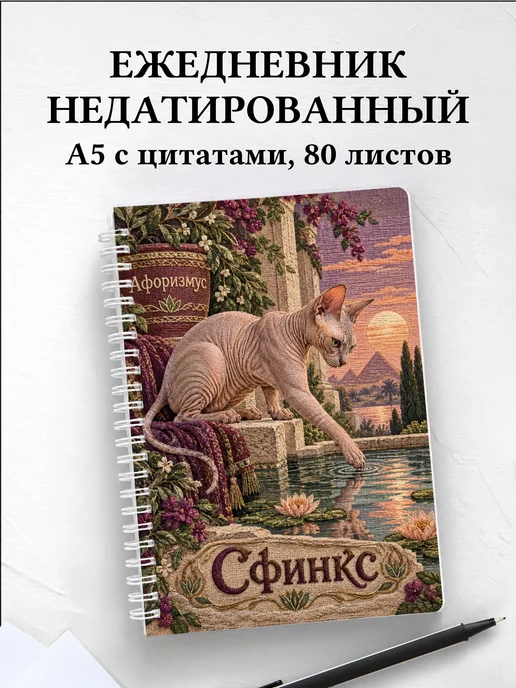 Ежедневник недатированный Сфинкс