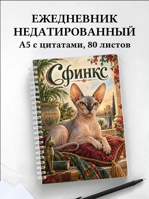 Ежедневник недатированный Сфинкс