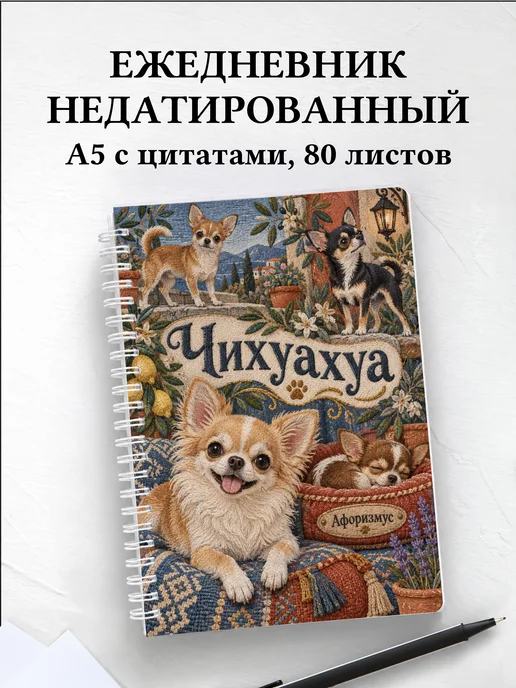 Ежедневник недатированный Чихуахуа