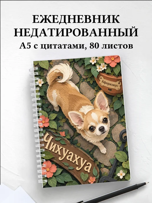 Ежедневник недатированный Чихуахуа