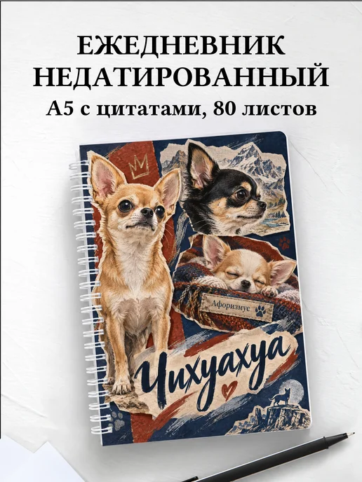 Ежедневник недатированный Чихуахуа