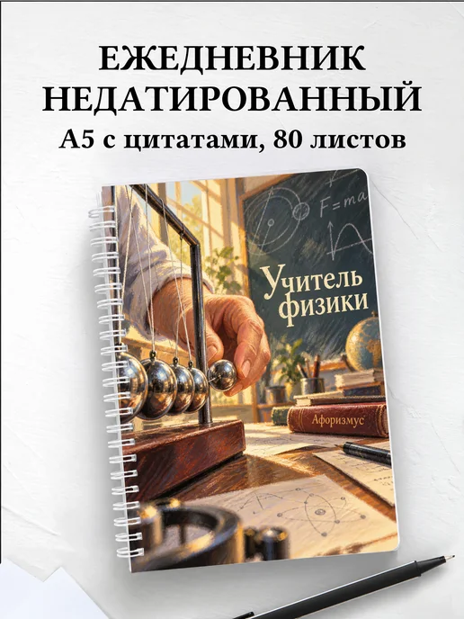 Ежедневник недатированный учителя физики