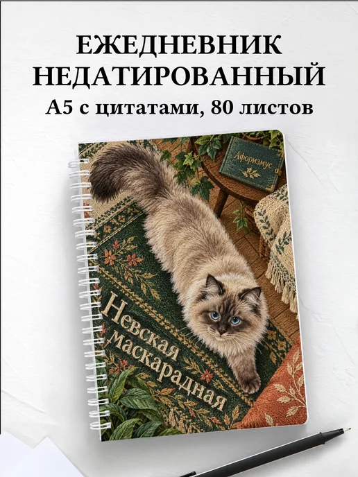 Ежедневник недатированный Невская маскарадная