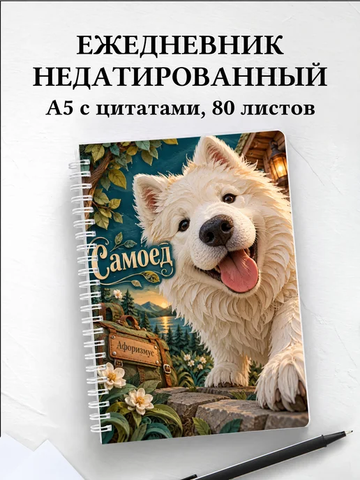 Ежедневник недатированный Самоед