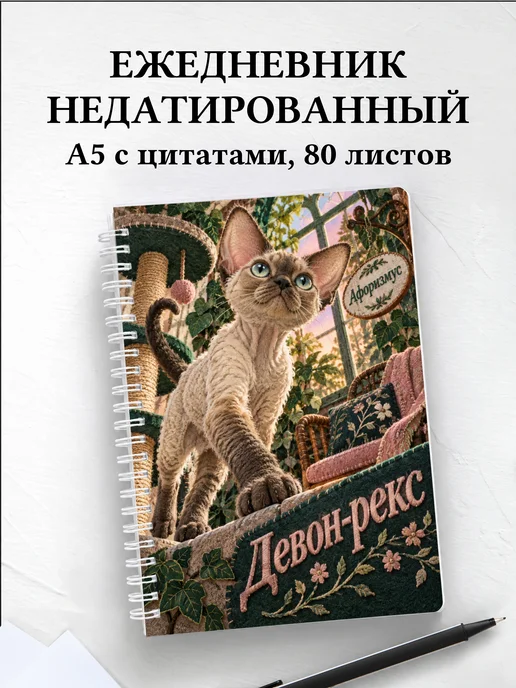 Ежедневник недатированный Девон-рекс