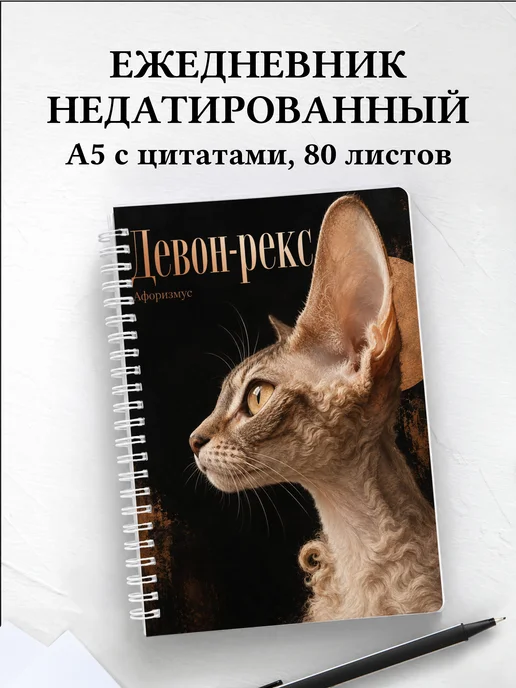 Ежедневник недатированный Девон-рекс