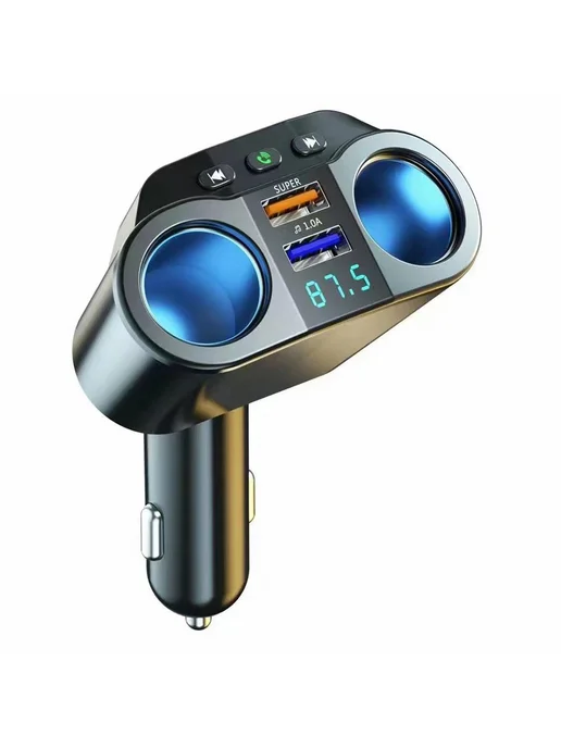 Автомобильный FM-трансмиттер с громкой связью, Bluetooth и, фото 8