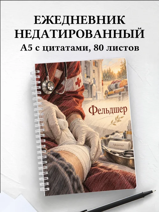 Ежедневник недатированный фельдшера