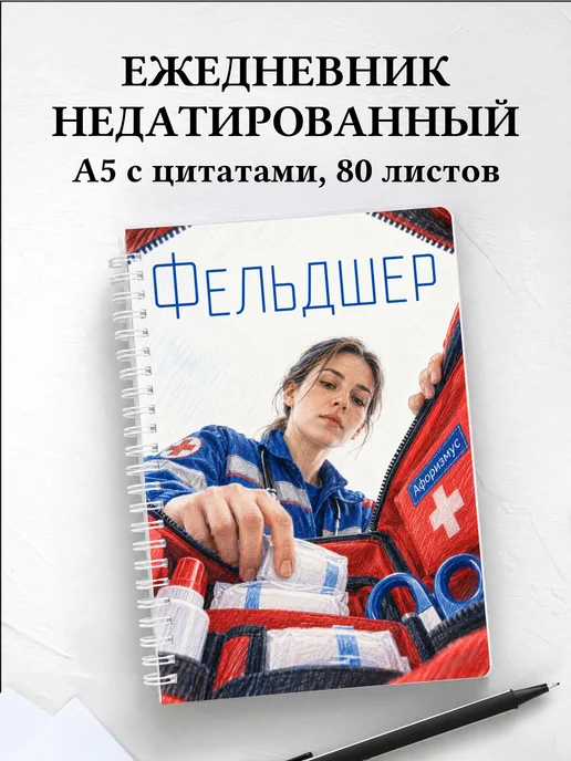 Ежедневник недатированный фельдшера