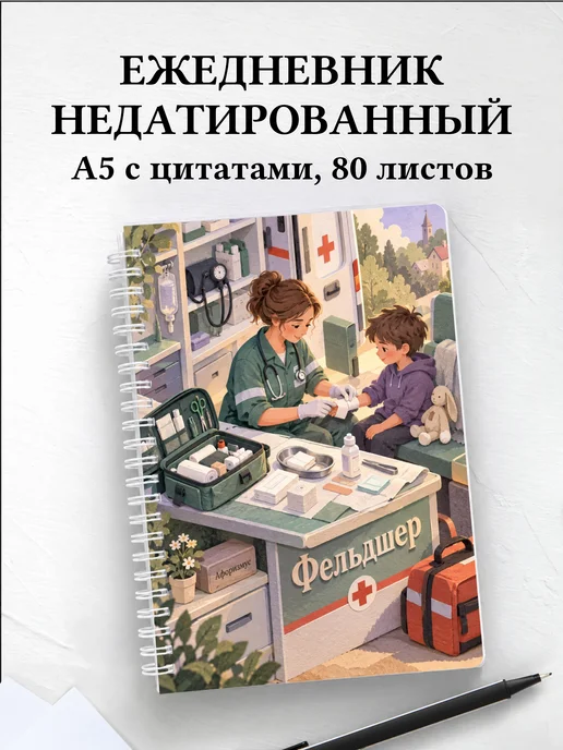 Ежедневник недатированный фельдшера