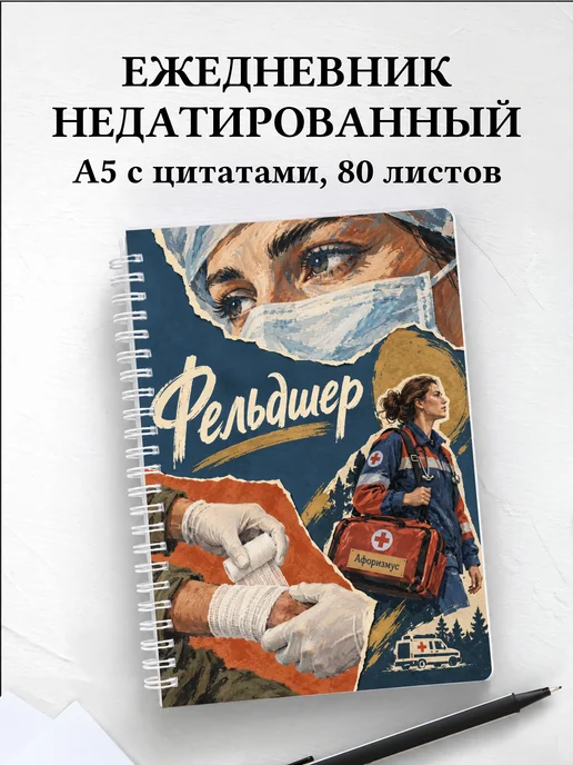 Ежедневник недатированный фельдшера