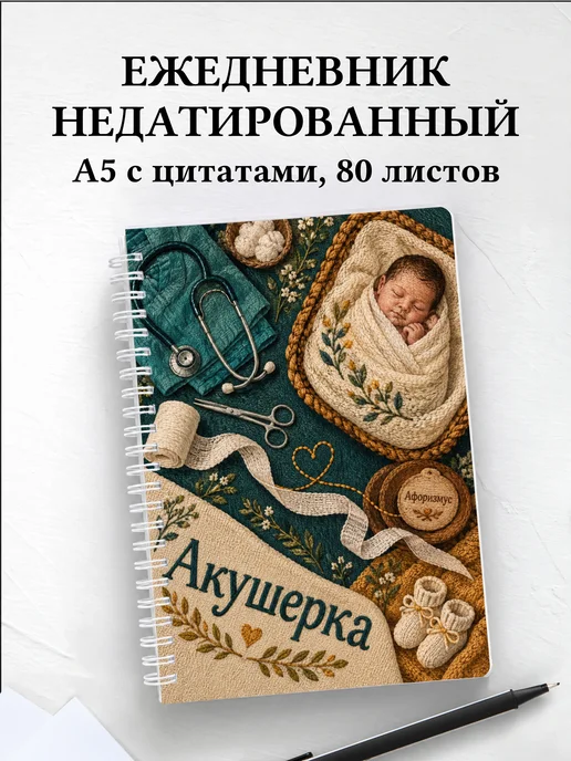 Ежедневник недатированный акушерки