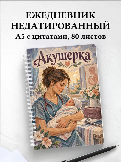 Ежедневник недатированный акушерки