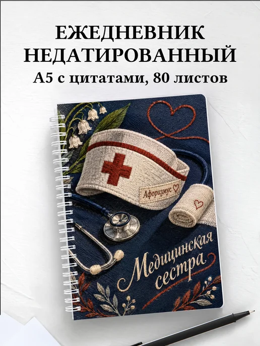 Ежедневник недатированный медицинской сестры