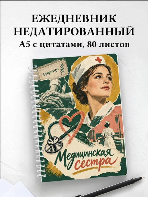 Ежедневник недатированный медицинской сестры