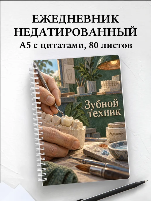 Ежедневник недатированный зубного техника