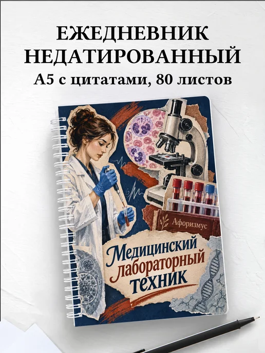 Ежедневник недатированный медицинского лабораторного техника