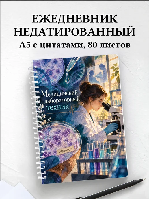 Ежедневник недатированный медицинского лабораторного техника