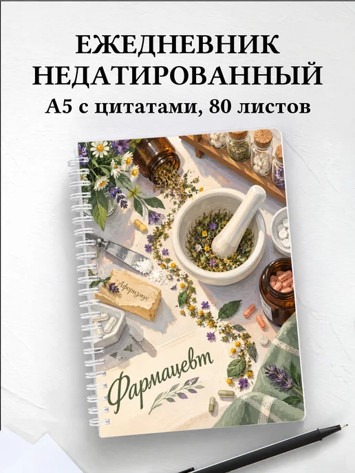 Ежедневник недатированный фармацевта