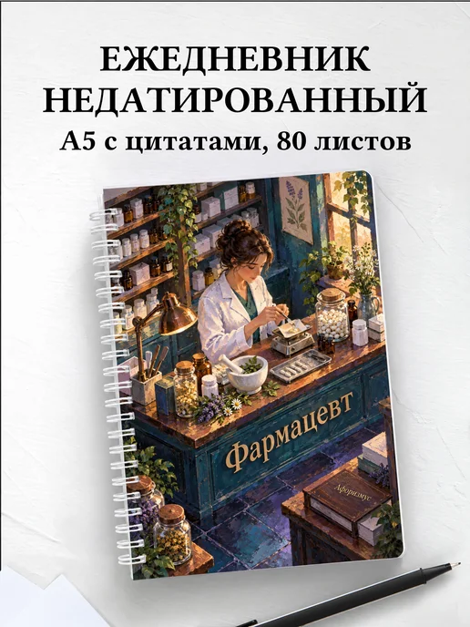 Ежедневник недатированный фармацевта