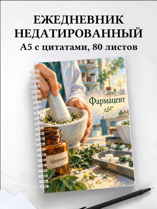 Ежедневник недатированный фармацевта