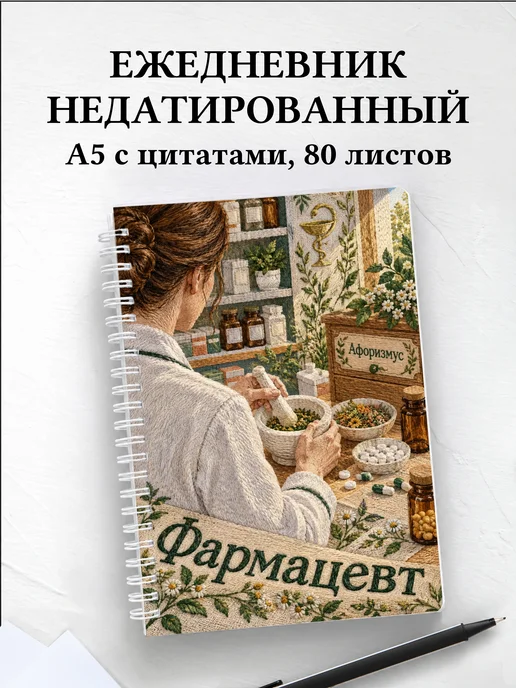 Ежедневник недатированный фармацевта