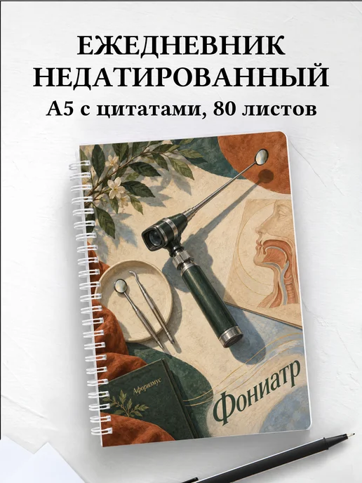 Ежедневник недатированный фониатра