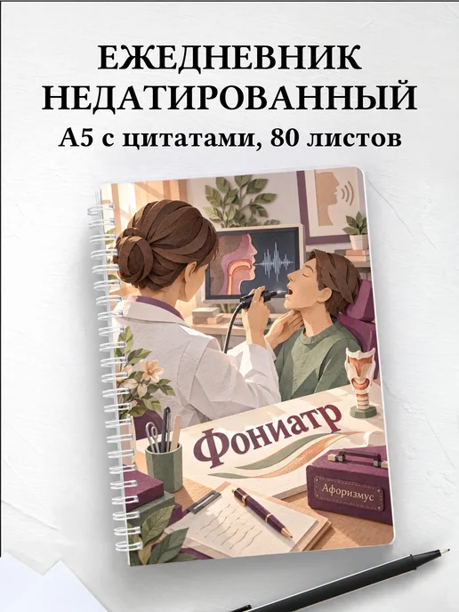 Ежедневник недатированный фониатра