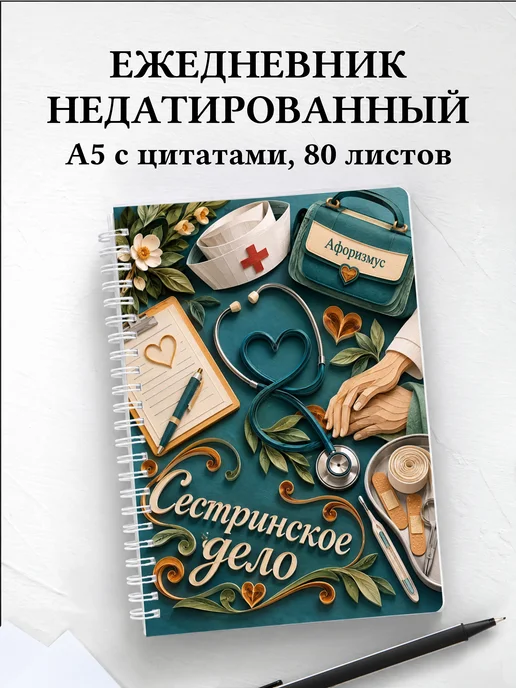 Ежедневник недатированный Сестринское дело