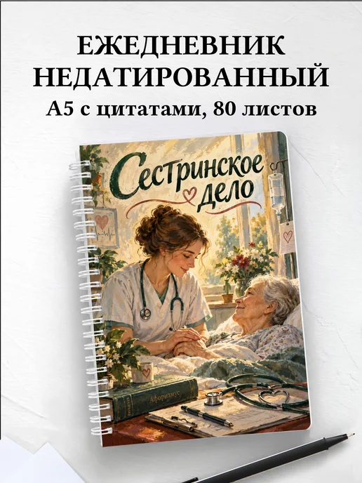 Ежедневник недатированный Сестринское дело