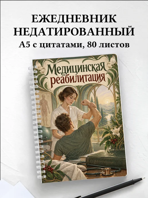 Ежедневник недатированный Медицинская реабилитация