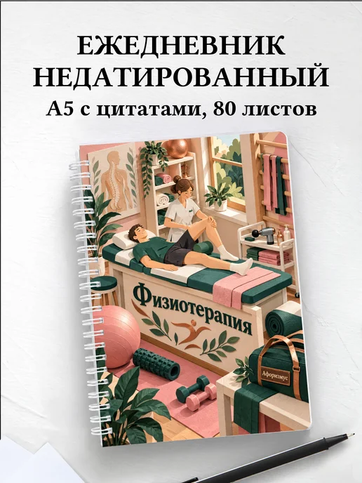 Ежедневник недатированный Физиотерапия