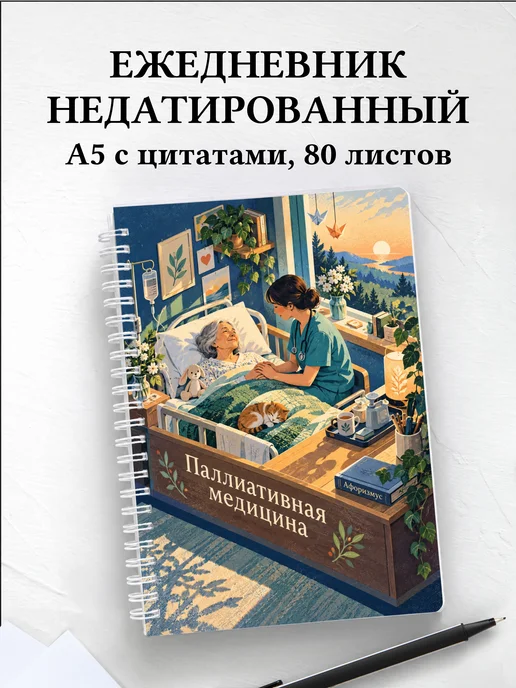 Ежедневник недатированный Паллиативная медицина