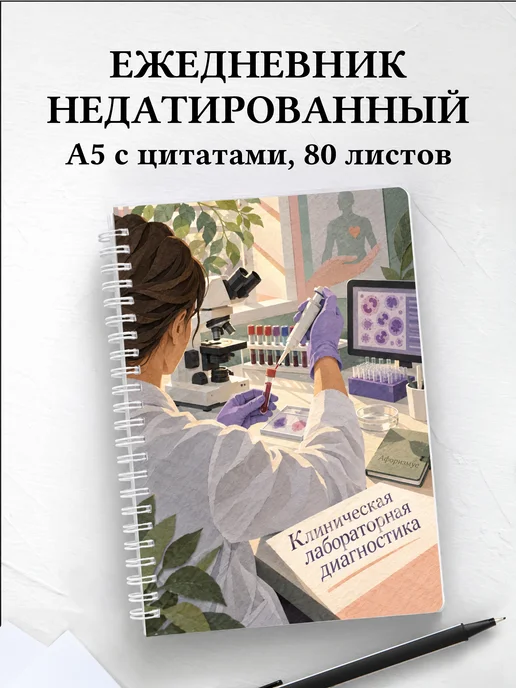 Ежедневник недатированный Лабораторная диагностика