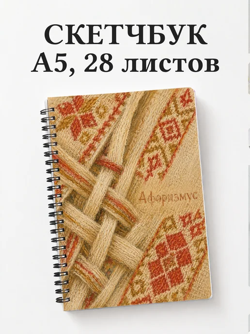 Скетчбук Белорусские орнаменты
