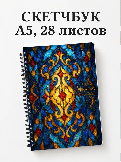 Скетчбук Казахские орнаменты