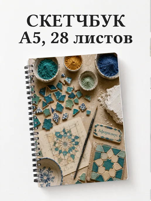 Скетчбук Марокканский зеллидж