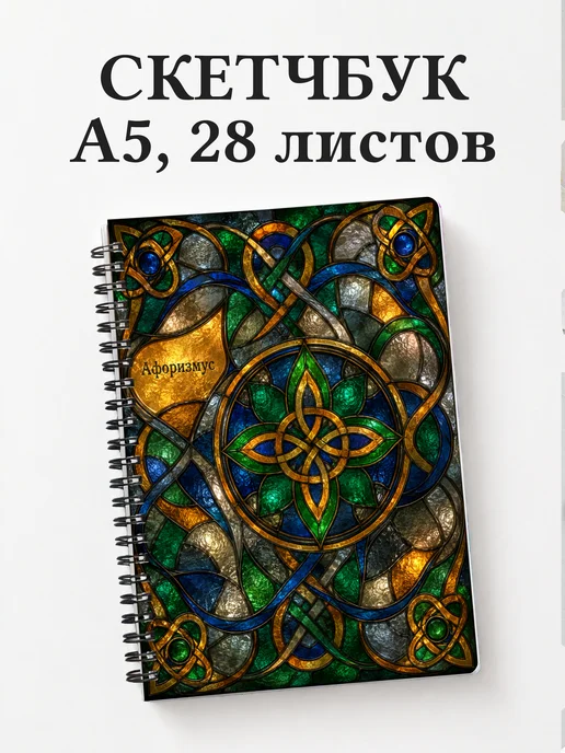 Скетчбук Кельтские узлы