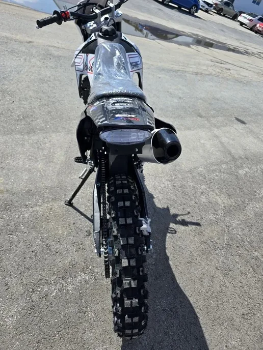 EX-MOTO Мотоцикл Эндуро Кроссовый CB250ST (165FMM) 220 кубов, белый, фото 3