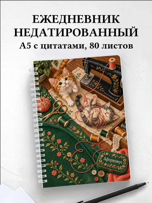 Ежедневник недатированный Юмор швей