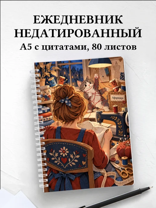 Ежедневник недатированный Юмор швей