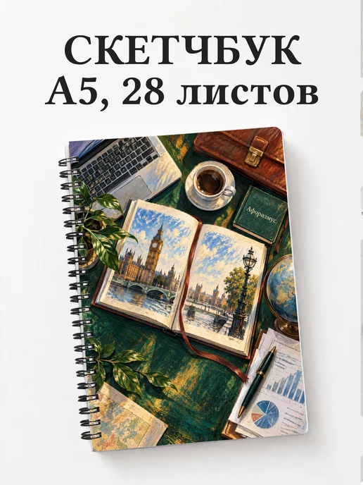 Скетчбук Деловой английский