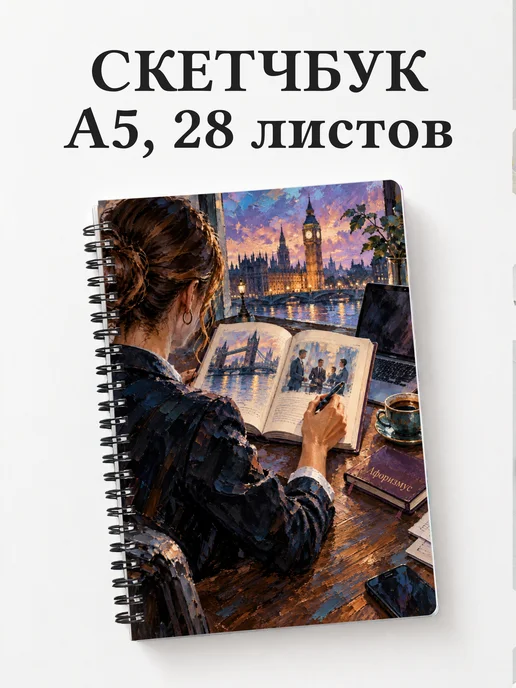 Скетчбук Деловой английский