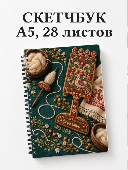 Скетчбук Прялки