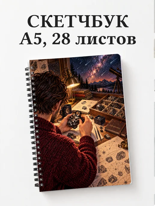Скетчбук метеоритного коллекционера