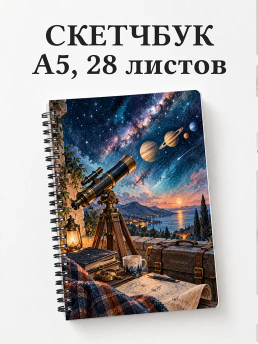 Скетчбук наблюдателя планет